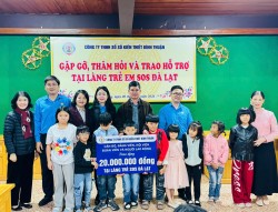 Lan tỏa tinh thần nhân ái từ sự chung tay của cán bộ, đảng viên, đoàn viên, hội viên và người lao động Công ty TNHH Xổ số kiến thiết Bình Thuận