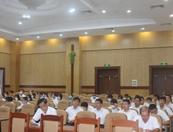 Đảng bộ Công ty TNHH MTV Xổ số kiến thiết Bình Thuận tổ chức Hội nghị học tập quán triệt và triển khai thực hiện Nghị quyết Hội nghị lần thứ năm Ban Chấp hành Trung ương Đảng (khóa XIII).