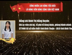 LÝ TƯỞNG ĐẢNG THẮP SÁNG TRÁI TIM YÊU THƯƠNG, NHIỆT HUYẾT CỦA NỮ ĐẢNG VIÊN TRẺ 