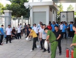 Tuyên truyền, huấn luyện nghiệp vụ PCCC và thực tập phương án chữa cháy