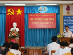 Hội nghị đảng viên 6 tháng đầu năm 2019.